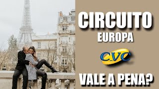 VIAGEM DE CIRCUITO NA EUROPA COM A CVC  VALE A PENA  ITÃLIA SUÃÃ‡A E FRANÃ‡A COM VALORES [upl. by Gloriana]