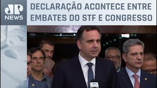 Pacheco diz que Senado vai discutir mandato para STF após nova indicação do chefe do Executivo [upl. by Fielding]