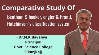 Comparative study of Bentham amp Hooker Engler amp Prantl Hutchinsons Classification System [upl. by Petr]