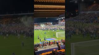 THE MOMENT MANSFIELD TOWN secured PROMOTION to League One [upl. by Otha407]