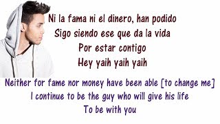 Prince Royce  Soy el Mismo Lyrics English and Spanish  Translation amp Meaning  Letras en ingles [upl. by Aneeram]