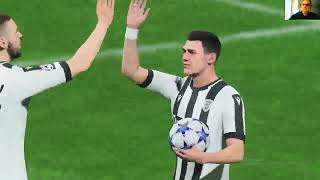 PAOK  Malmö FF My reactions and comments gameplay EA Sports FC 24 [upl. by Ettezel859]