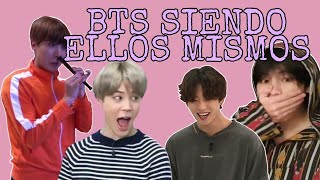 BTS siendo ELLOS MISMOS [upl. by Hartzel]