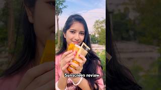 Sunscreen review🤚🏻 sunscreen sunscreenreview everyone [upl. by Florence]