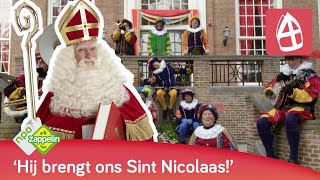 ZIE GINDS KOMT DE STOOMBOOT  Sinterklaasliedjes  NPO Zappelin [upl. by Gilus]