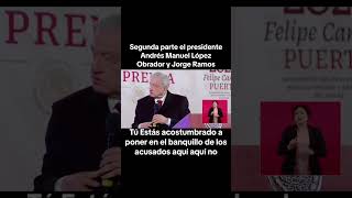 Presidente lopes obrador vs Jorge Ramos 🇲🇽💪 [upl. by Sara-Ann]