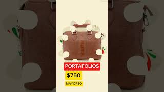 Portafolios de piel hecho en México Precios de Mayoreo video videoshort videoviral [upl. by Isayg]