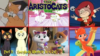 The Aristocats part 15  quotEverybody Wants to be a Catquot [upl. by Oicnerual]