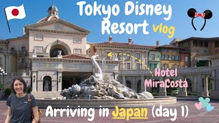 ✦ First time in JAPAN ✦ Arrival day amp Tokyo DisneySea Hotel MiraCosta  ROOM TOUR Japan day 1 [upl. by Naloj173]