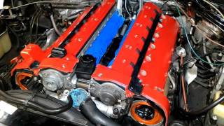 Mercedes S600 breather pipe valve covers intake [upl. by Mickey]