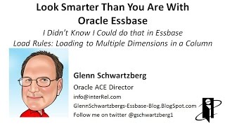 I Didnt Know I Could do that in Essbase  Load Rules Loading Multiple Dimensions in a Column [upl. by Akenet]