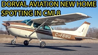 NEW BASE for Dorval Aviation Plane Spotting at SaintMathieu de laprairie CML8 and more [upl. by Winther]