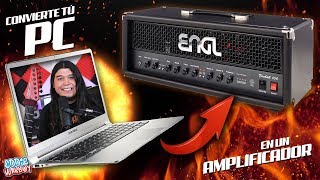 ¡CONVIERTE TU PC EN UN AMPLIFICADOR DE GUITARRA  Eddie Warboy [upl. by Arted368]