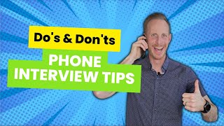 BEST Phone Interview Tips  How to Prepare with SAMPLE Practice Questions [upl. by Ettenor498]