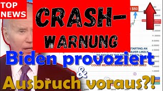 💥Top News💥  CrashWarnung🔥 Biden provoziert amp Ausbruch bei Gold u Silber voraus⁉️ ww3 ukraine [upl. by Yelrebmyk]