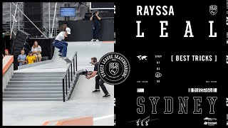 Rayssa Leals 2nd Place Finish at SLS Sydney  Best Tricks [upl. by Aicnelev]