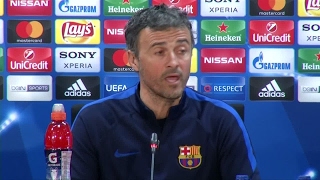 FC Barcelona coach Luis Enrique quotwere capable of scoring 6 goals we have nothing to losequot [upl. by Airotahs]