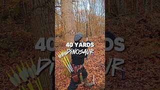 Shooting Dinosaur with Bow amp Arrow archery bowhunting asmr nature [upl. by Barthelemy]