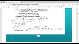 How to Find Energy of an Electron in Orbit  Class 11 Chemistry Chapter 2  Sindh Board [upl. by Irbmac355]