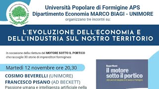 Passione umana e intelligenza artificiale  MOTORE SOTTO IL PORTICO  12112024 [upl. by Sorips]