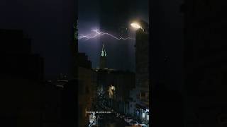 Makkah Weather yesterday night makkah weather mecca allah islam islamicvideo shorts fyp [upl. by Dillon]