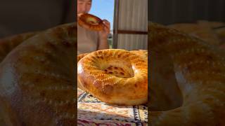 A flatbread in a tandoor🫓  Тандырная лепешка🫓 pandasakha streetfood fyp [upl. by Amla]