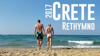 Crete  Rethymno 2017 ❤ Travelvideo [upl. by Ennalyrehc]