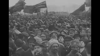 Russian revolution of 1917 Footage [upl. by Bjork]