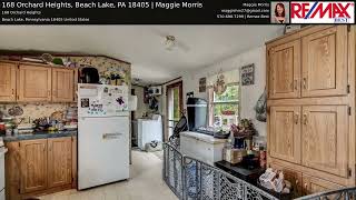 168 Orchard Heights Beach Lake PA 18405  Maggie Morris [upl. by Ollehto]