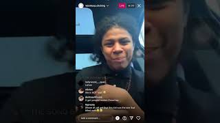 Kdot KeepKlickin Notti Osama Killer previews unreleased and diss Notti on ig live 😱😳 [upl. by Nitnelav]