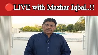 🔴LIVE With Mazhar Iqbal [upl. by Uzzial]