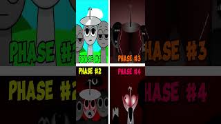 Phase 1 VS Phase 2 VS Phase 3 VS Phase 4 in Incredibox Sprunki 3 sprunki [upl. by Loni554]