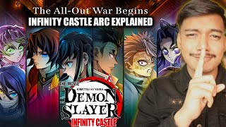 Demon Slayer INFINITY CASTLE ARC Movie will Make History🔥 Infinity Castle Arc Explained in Hindi [upl. by Hendel]