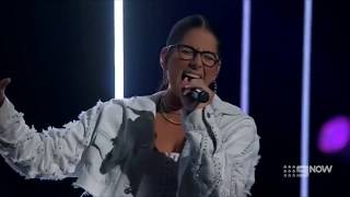 The Battles Despina vs Siala Teenage Fantasy The Voice Australia 2020 [upl. by Elleved95]