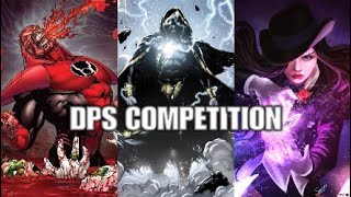 DCUO  RAGE vs ELECTRIC vs CELESTIAL DPS COMP [upl. by Casimir]