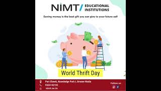 World Thrift Day [upl. by Attenrev]