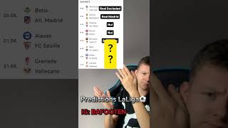 🇪🇸8 Pronostics La Liga  pronostic laliga predictions [upl. by Ycniuq]