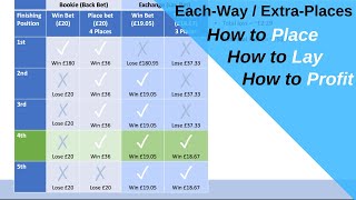 EachWayExtraPlaces TUTORIAL  Matched Betting  OutPlayedcom [upl. by Leasi163]