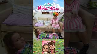 Marina e Elisa em uma BABÁ muito ESQUISITA crianças infantil shorts [upl. by Ylrbmik]