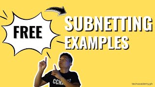 Subnetting Tutorial Sample Subnetting Process [upl. by Notnel]