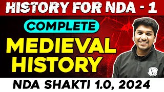 NDA History  Medieval History  NDA 1 2024  Defence Wallah [upl. by Andaira]