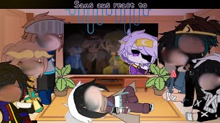 Sans aus react to quotNightmare meet Dreamswapquot  Part 1  🇷🇺amp🇺🇲 [upl. by Oirotciv478]