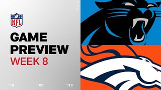 Carolina Panthers vs Denver Broncos  2024 Week 8 Game Preview [upl. by Astera]