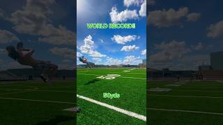 World Record Football Catch [upl. by Watt]