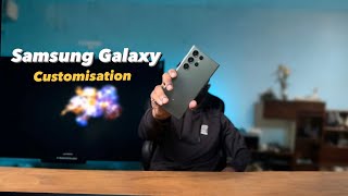 Samsung galaxy customisation [upl. by Elburr]