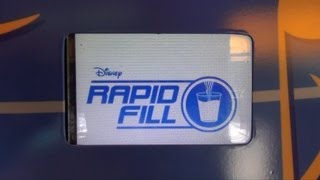 Disneys Rapid Fill Refillable Resort Mug Demo at All Star Music Movie Resorts  Walt Disney World [upl. by Atirres527]