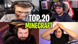 TOP 20 DES CLIPS LES PLUS VUS DE LHISTOIRE DE MINECRAFT EN FRANCE [upl. by Betteanne]