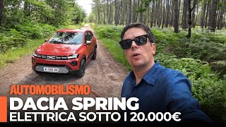 DACIA SPRING La prova su strada [upl. by Emor519]