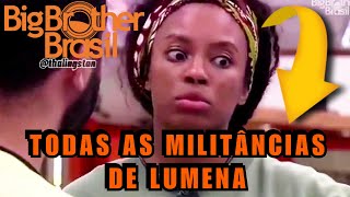 TODAS AS MILITÂNCIAS DE LUMENA BBB 21 [upl. by Cher]