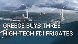 HELLENIC NAVY PURCHASED THREE HIGHTECH FDI FRIGATES FDI Frigate Greece France HellenicNavy [upl. by Haelem]